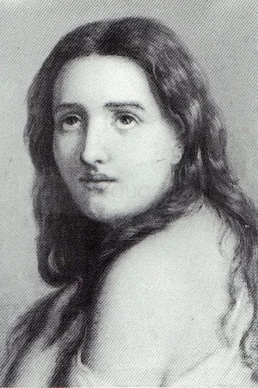 La Maddalena - 1874, olio su tela cm. 48x30, coll. privata
